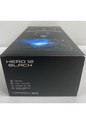 GoPro Hero12 New Sealed Black Includes Battery Waterproof 33’ 5.3K60 Video